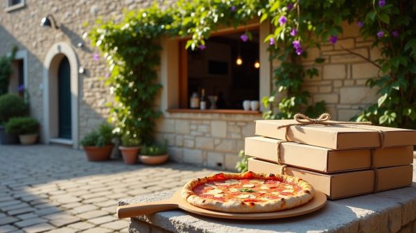 Dégustez des pizzas artisanales au kiosque à yvrac !